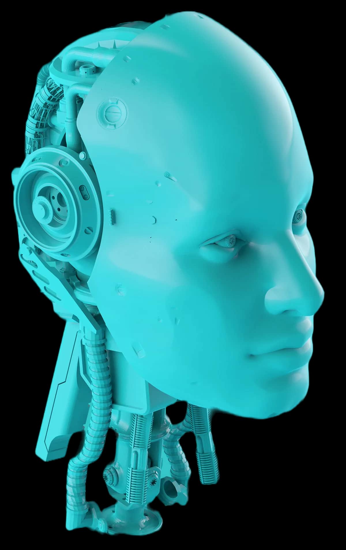 AI-enabled workflow and systems process illustration