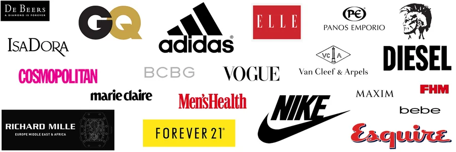 Fashion experience logo montage